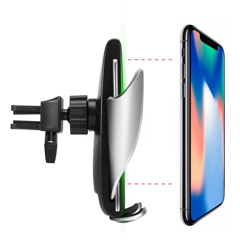 Automatic Clamping Wireless Car Charger Air Vent Phone