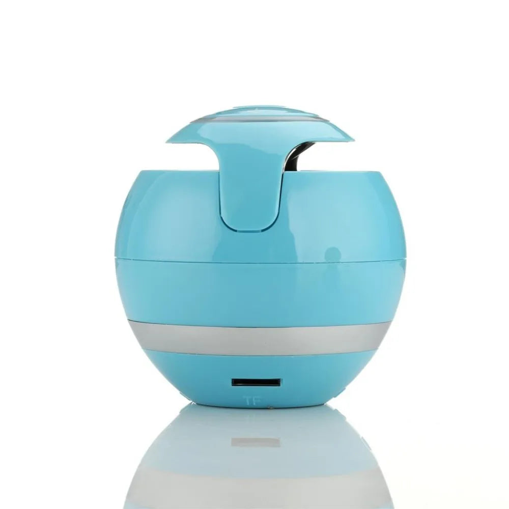 Bluetooth Speaker Mini Portable Wireless Soundbar Bass Boombox Sound box with Mic TF Card FM Radio LED Light