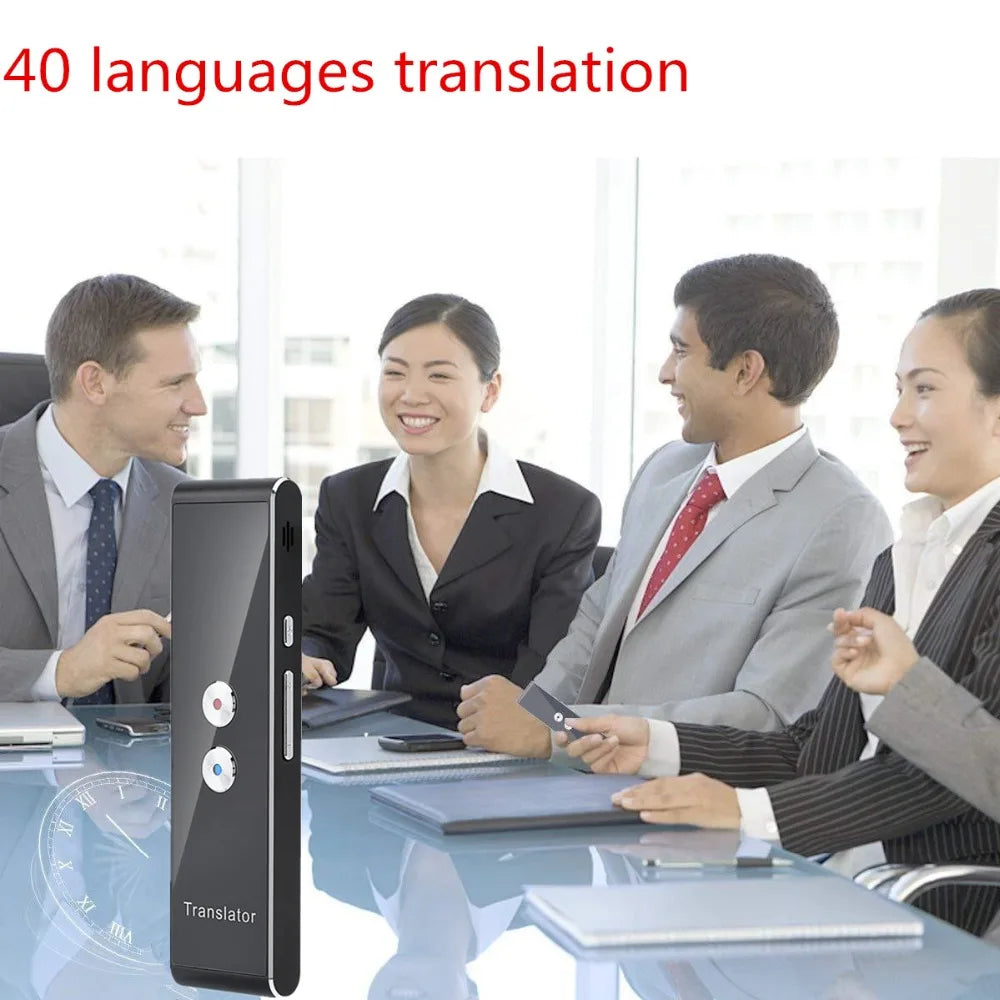 Portable Smart Voice Translator Upgrade Version for Learning Travel Business Meeting 3 in 1 voice Text Photo Language
