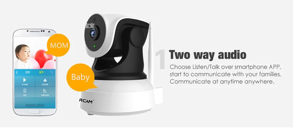 VStarcam HD Indoor Wireless 720P Security IP Camera Surveillance WiFi CCTV Pan