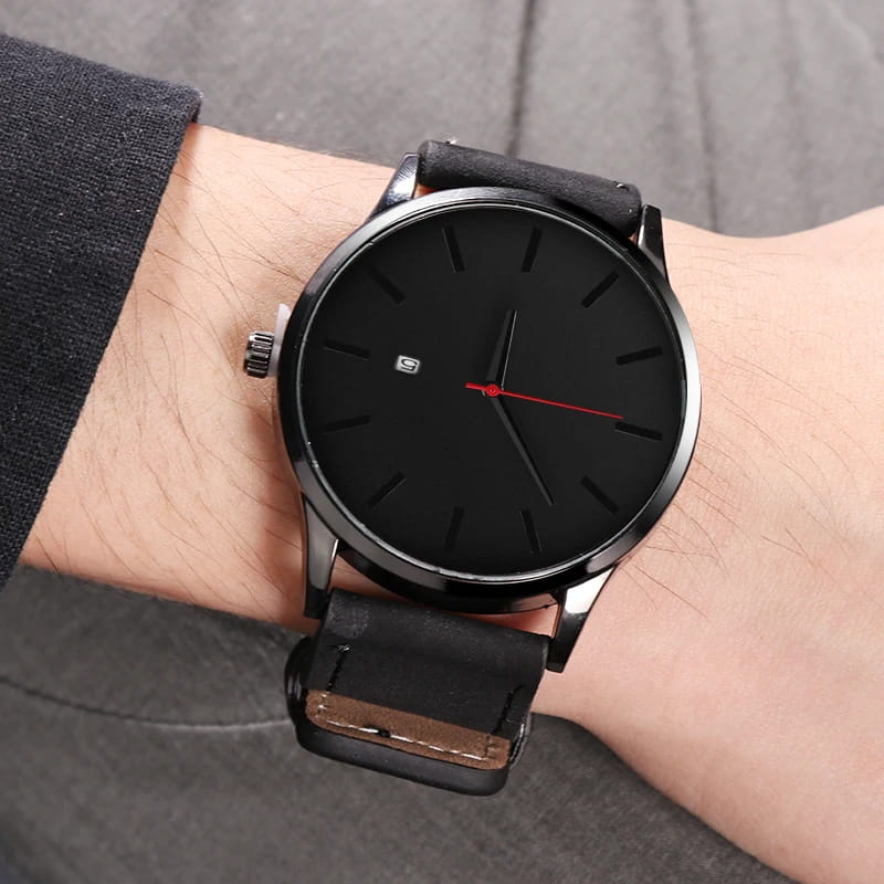 Stylish Leather Men’s Watches