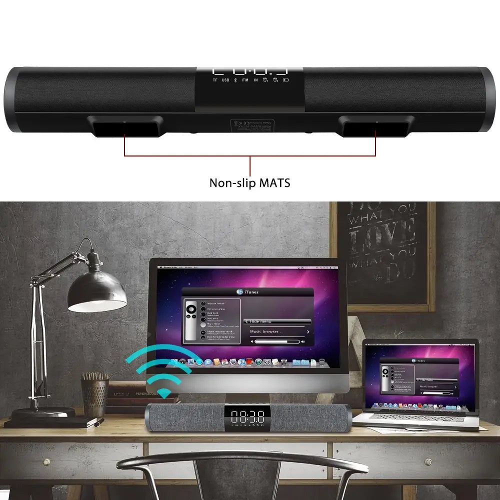 TOPROAD Bluetooth Soundbar with Subwoofer