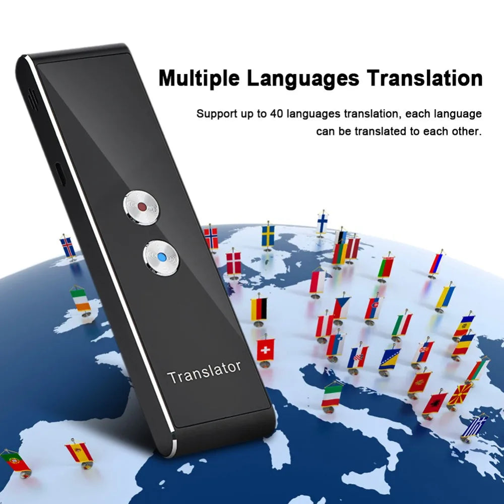 Portable Smart Voice Translator Upgrade Version for Learning Travel Business Meeting 3 in 1 voice Text Photo Language