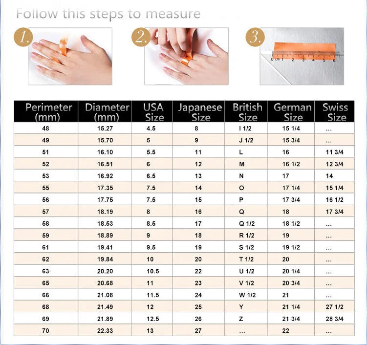 Zircon Stone Ring Set Crystal Silver Color Bridal Wedding Jewelry Promise Engagement Rings For Women