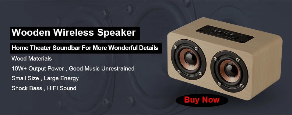 Bluetooth Speaker Mini Portable Wireless Soundbar Bass Boombox Sound box with Mic TF Card FM Radio LED Light