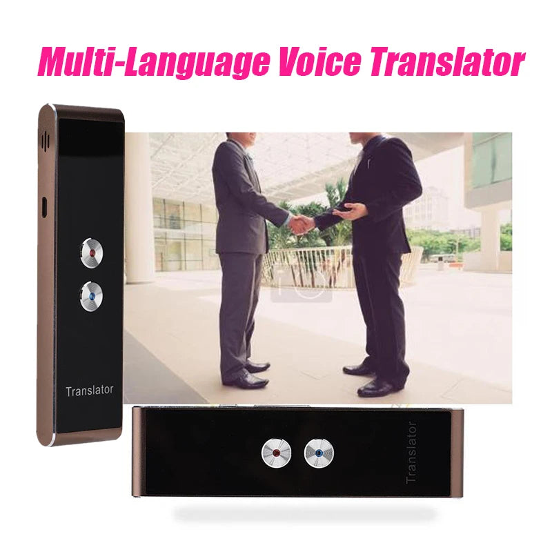 Portable Smart Voice Translator Upgrade Version for Learning Travel Business Meeting 3 in 1 voice Text Photo Language