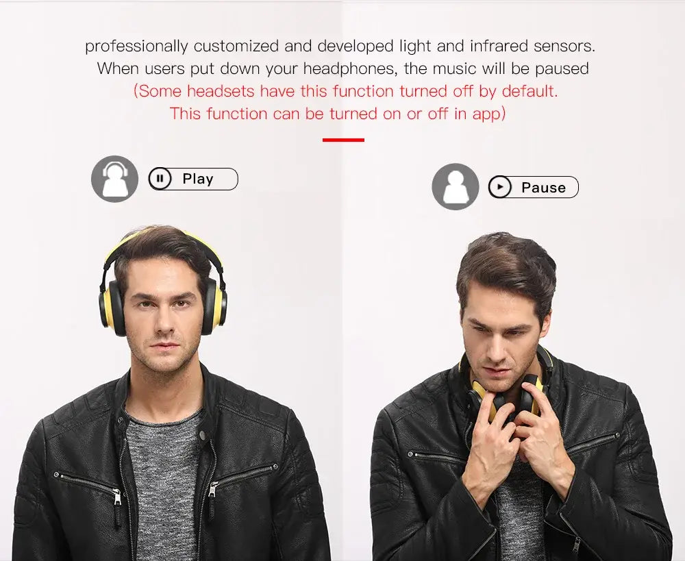 Bluedio T6S Bluetooth Headphones Active Noise Cancelling Wireless Headset For Phones And Music With Voice Control