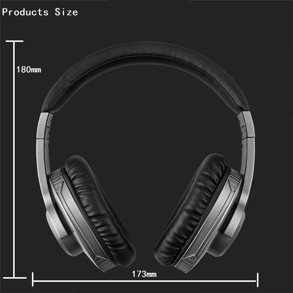 TOPROAD Bluetooth Headphone Wireless Foldable Stereo Earphones Auriculares Noise Cancelling Headset Bass Sound With Mic