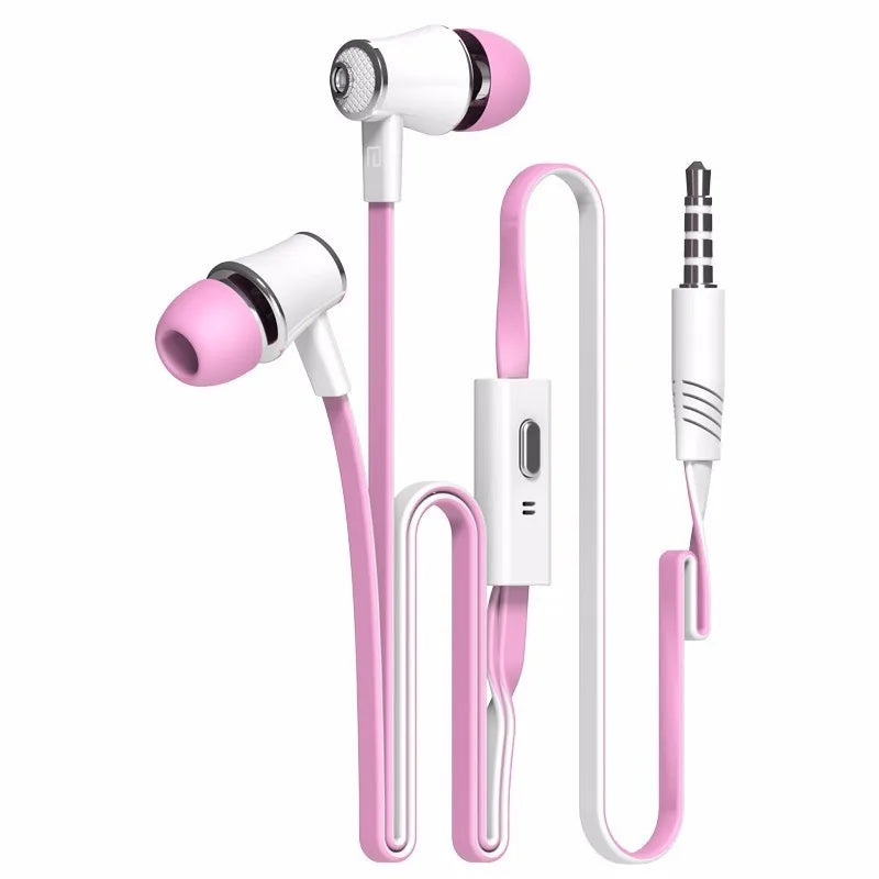 JM21 Colorful In-ear Earphone Headphones Hifi Earphones Low High Quality For MP3 Phone