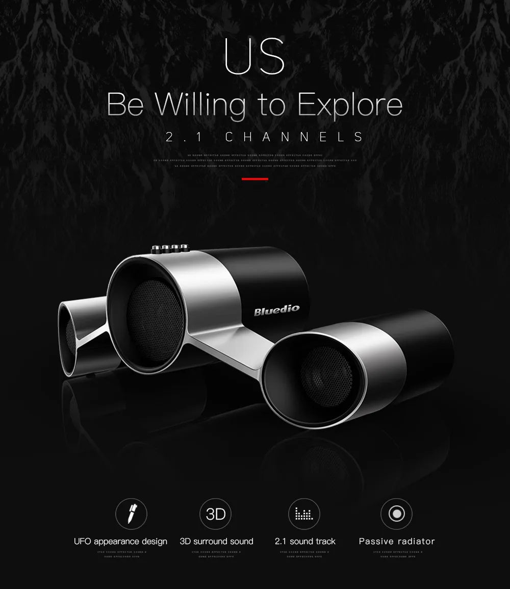 Bluedio US Wireless 3D Sound Speaker