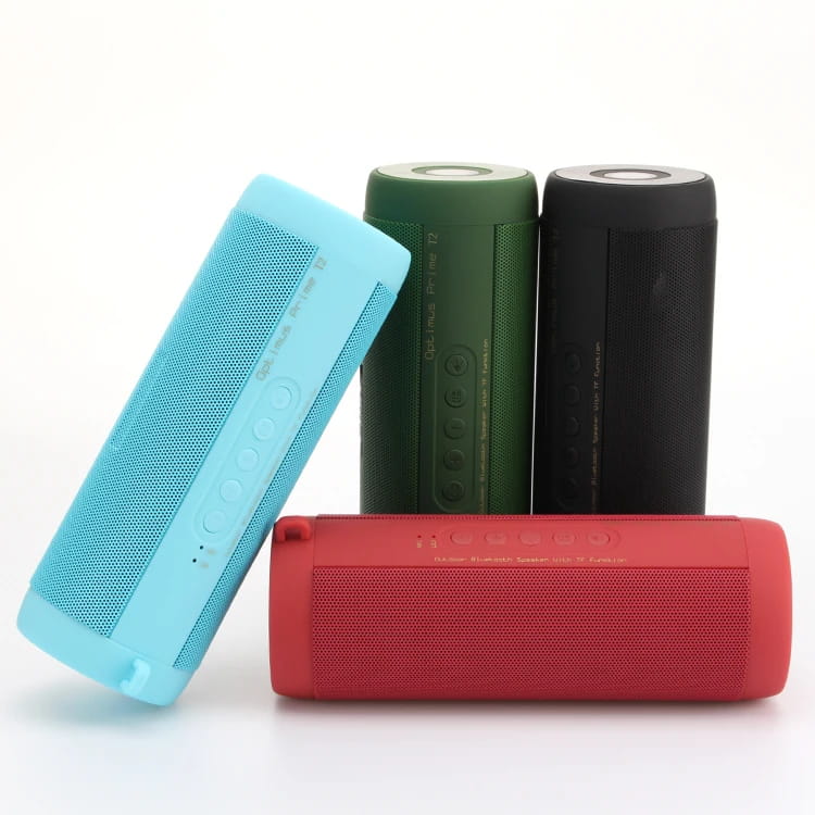 T2 Bluetooth Speaker Waterproof Portable Outdoor Wireless Mini Column Box Support TF card FM Stereo Hi-Fi Boxes