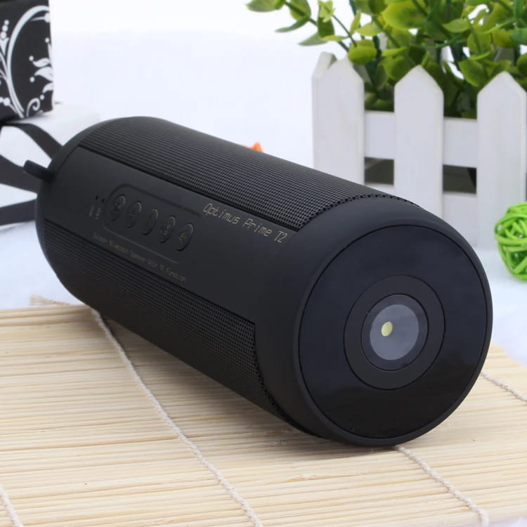 T2 Bluetooth Speaker Waterproof Portable Outdoor Wireless Mini Column Box Support TF card FM Stereo Hi-Fi Boxes