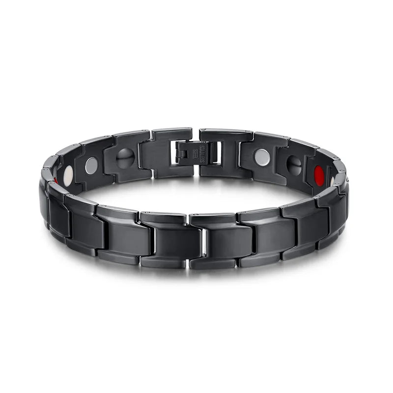 Vnox Trendy Magnet Bracelet Bangle for Women Men
