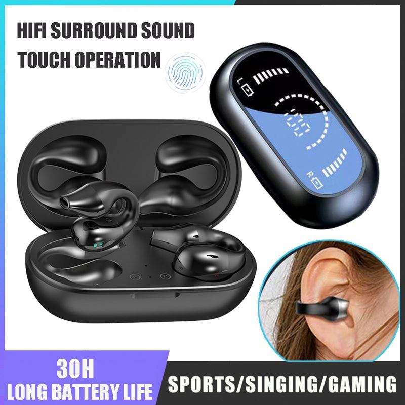 The New S03 Wireless Bluetooth Headset 5.2 Binaural Not In-Ear Type Sports Calls High Quality Private Mode Universal