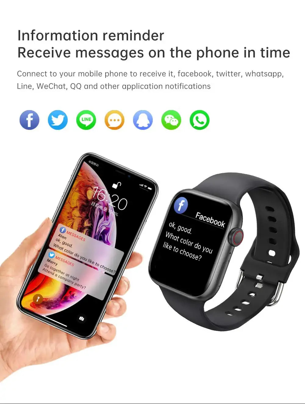 X8 MAX Smartwatch: Waterproof & Bluetooth