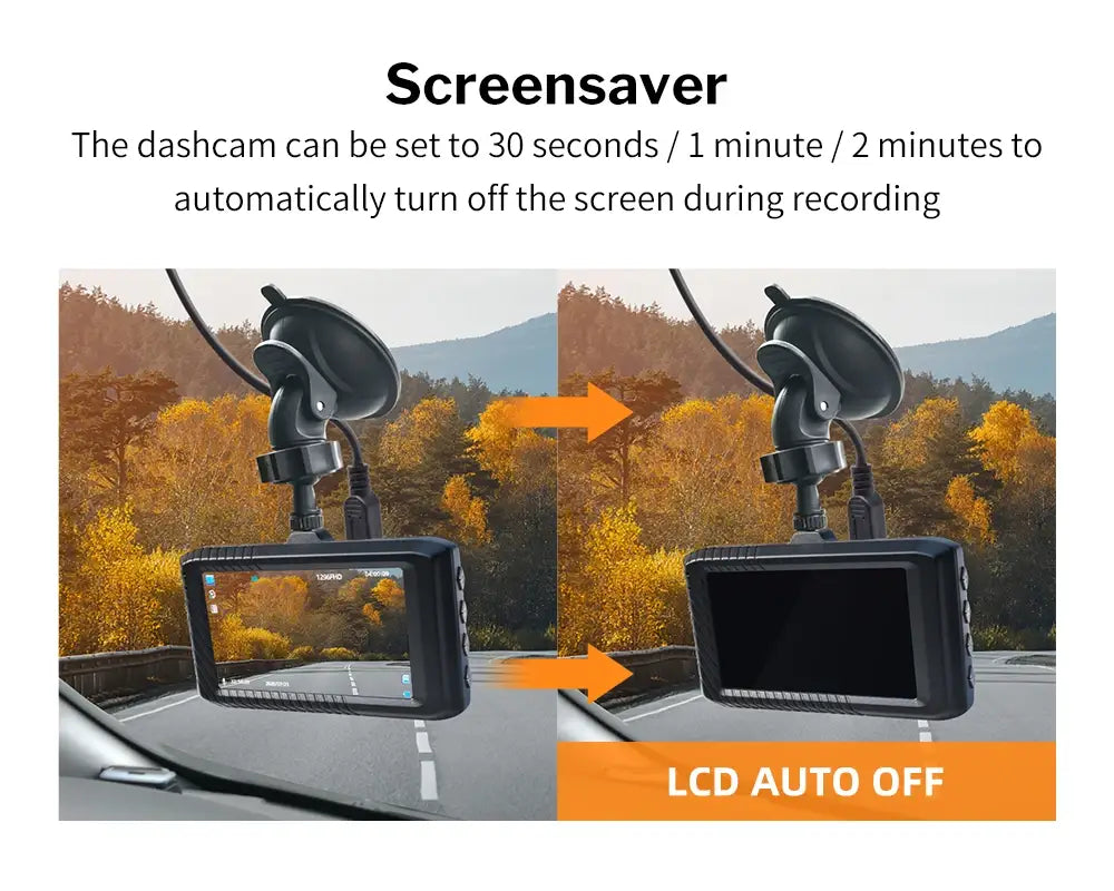 Deelife Car DVR 1296P Video Recorder Dash Cam