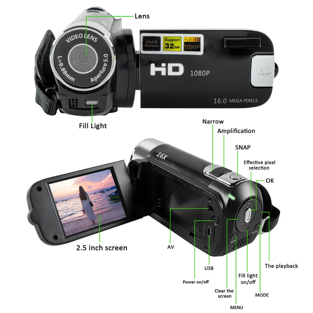 MetalVlog 16X HD Cam