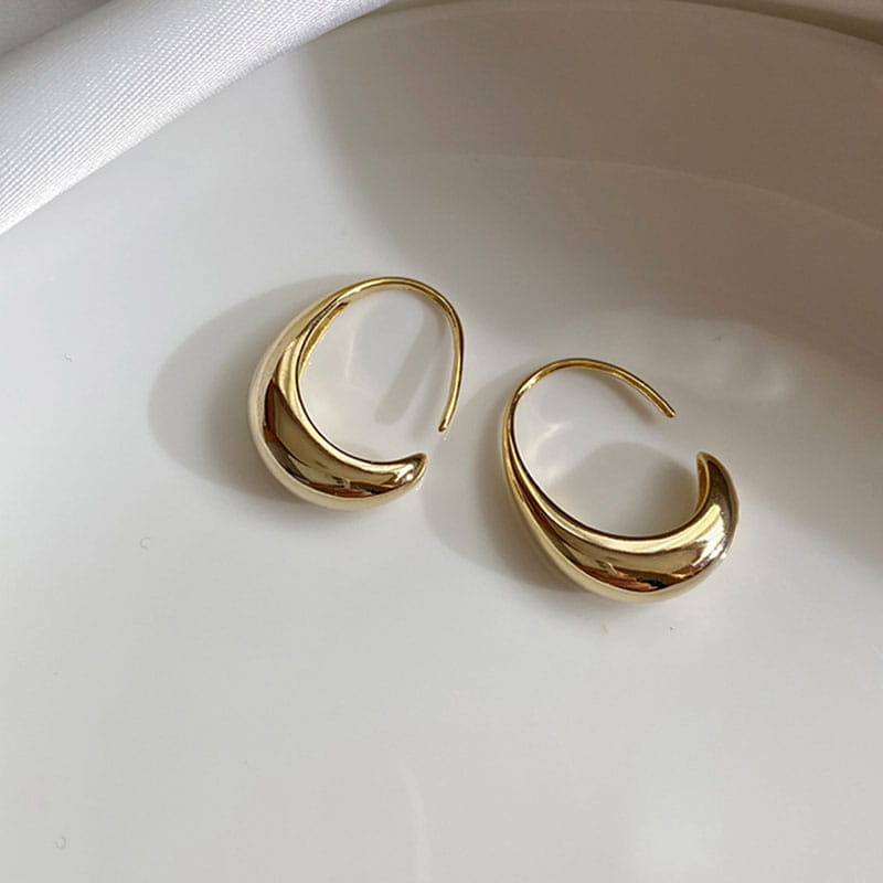 XIYANIKE 925 Sterling Silver Stud Earrings for Women French style