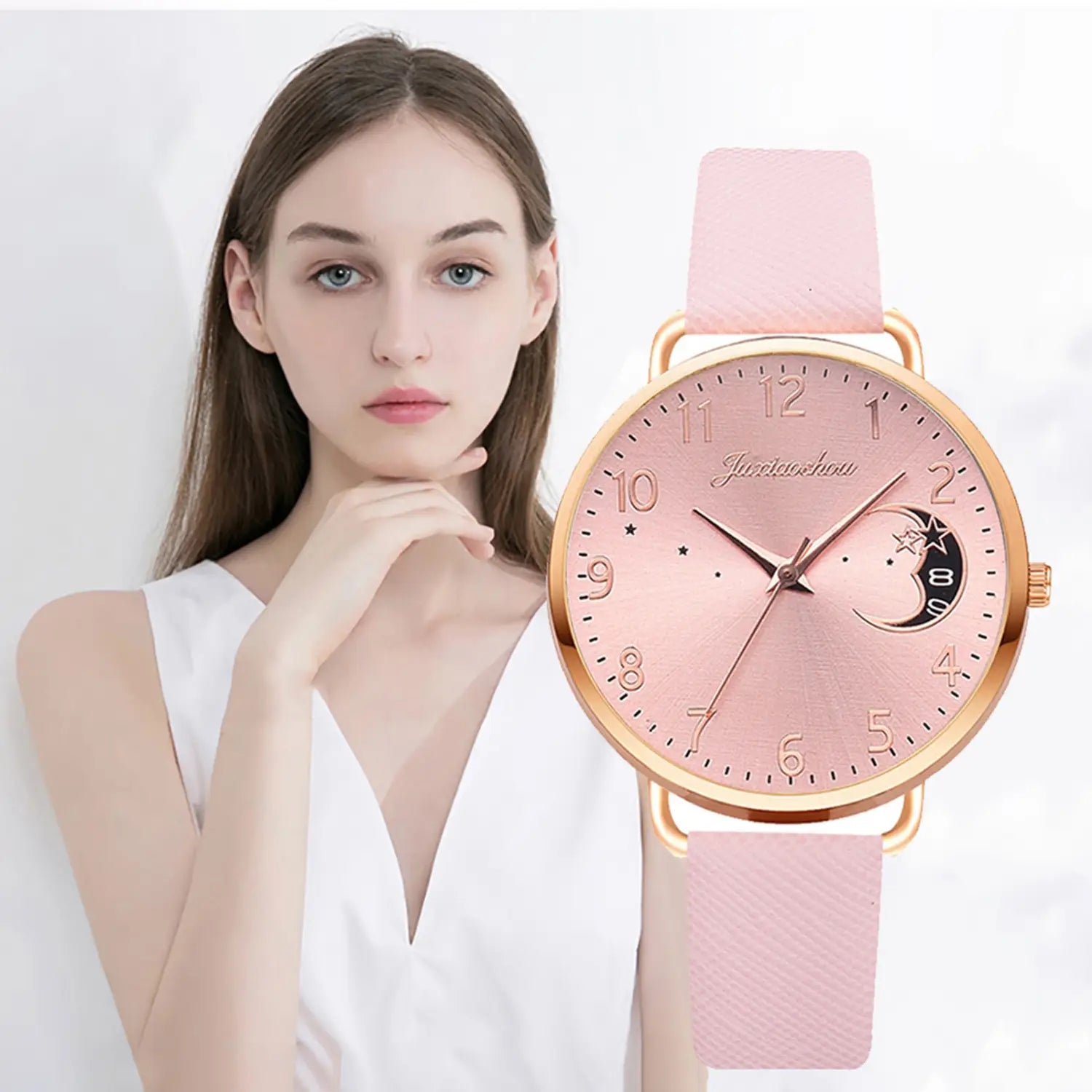 Women Watches Luxury Leather Band Watch Dress Clock Lady