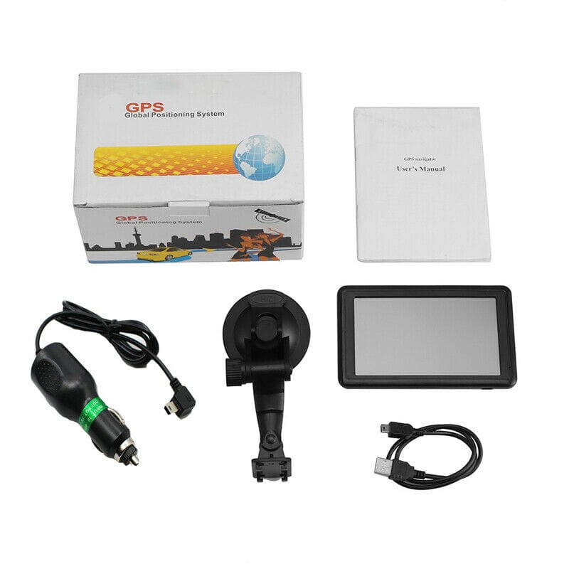 Car/ Truck GPS Navigation 7.0’’ HD Touch Screen FM + 8GB Bult