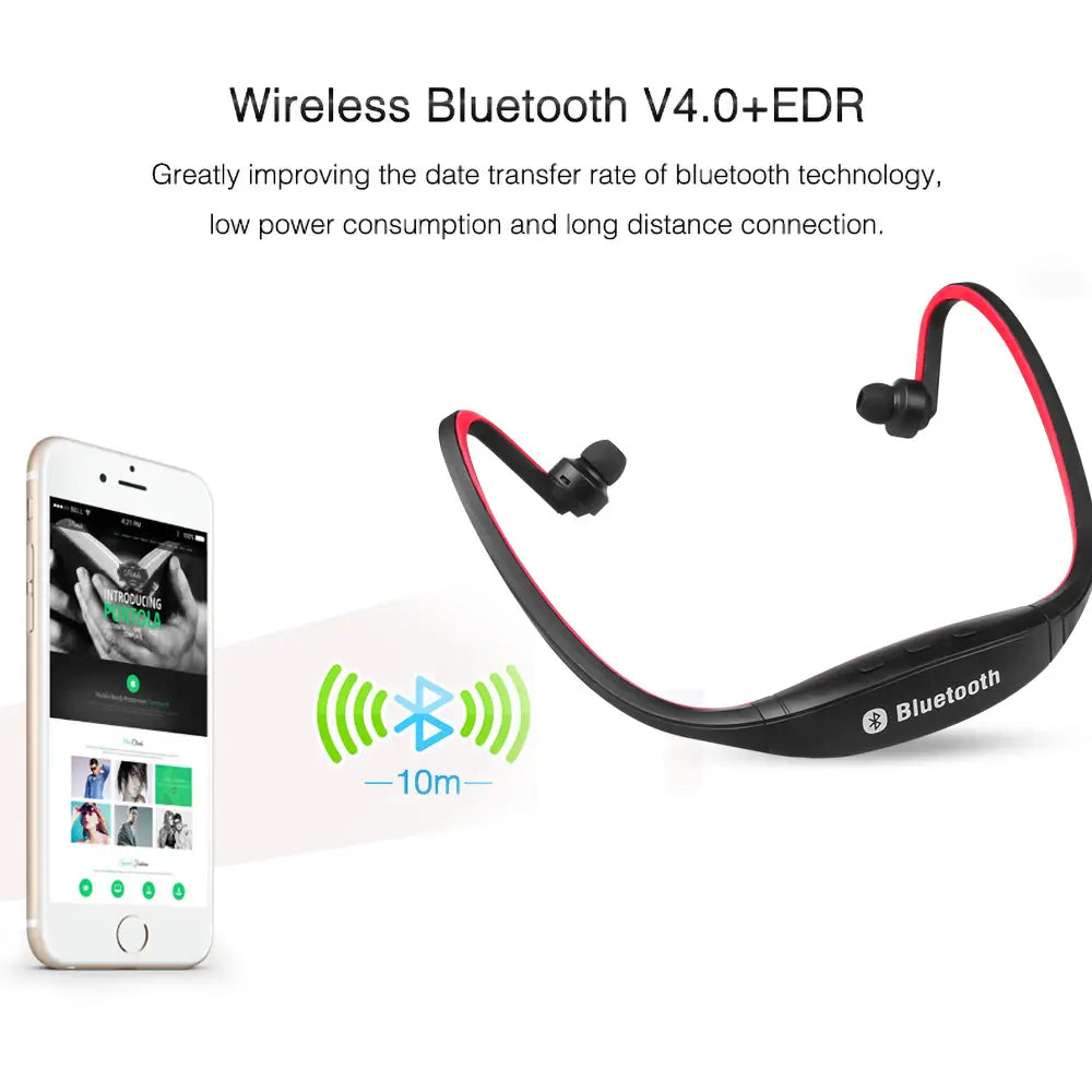 Bluetooth rear-mounted sports earphones Wireless dynamic