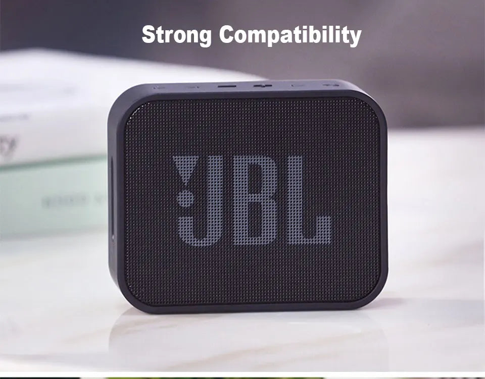 JBL GO Player Wireless Bluetooth Speaker Outdoor Portable Mini FM Radio TF Card Bass Sound Rechargeable Battery with Mic