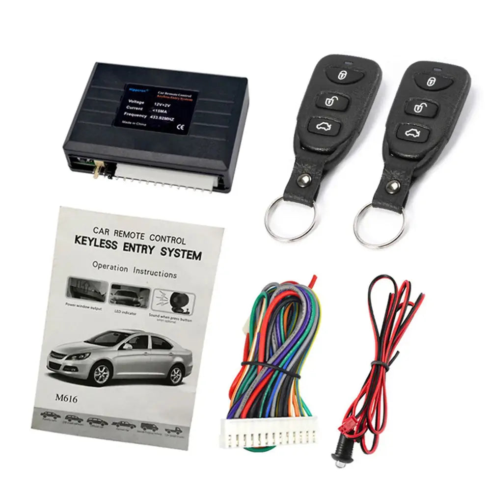 Universal Car Alarm Systems Auto Remote Central Kit Door Lock Keyless APP With Contr Entry System Locking