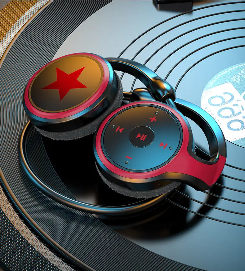 New Sport Bluetooth Headphone with MP3 player FM radio mic
