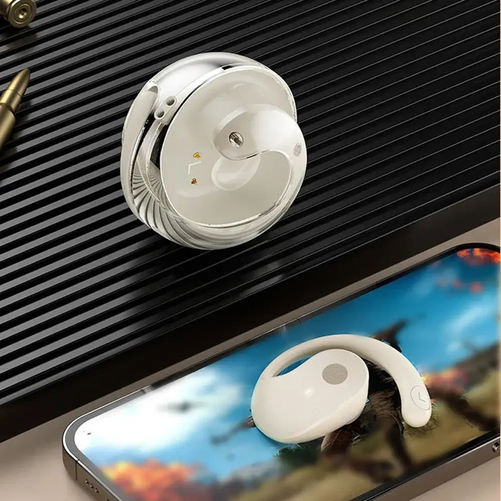 outdoor sport dustproof Noise reduction wireless bluetooth 5.3 comfort earhook earbuds earphones