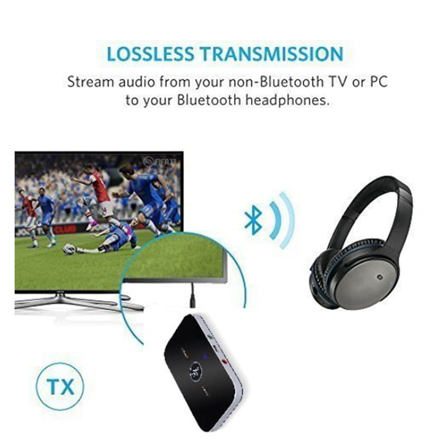Upgraded Bluetooth 5.0 Audio Transmitter Receiver RCA 3.5mm