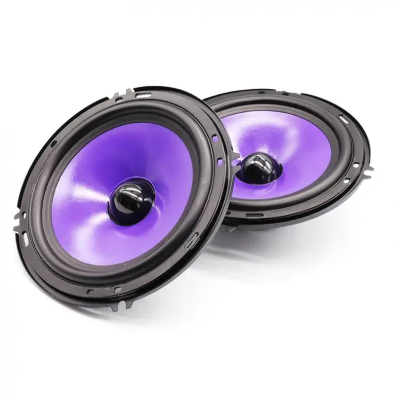 2pcs 6.5Inch 90W Subwoofer Car Speakers Heavy Mid-bass Modified Auto Audio Full Range Frequency Automotive