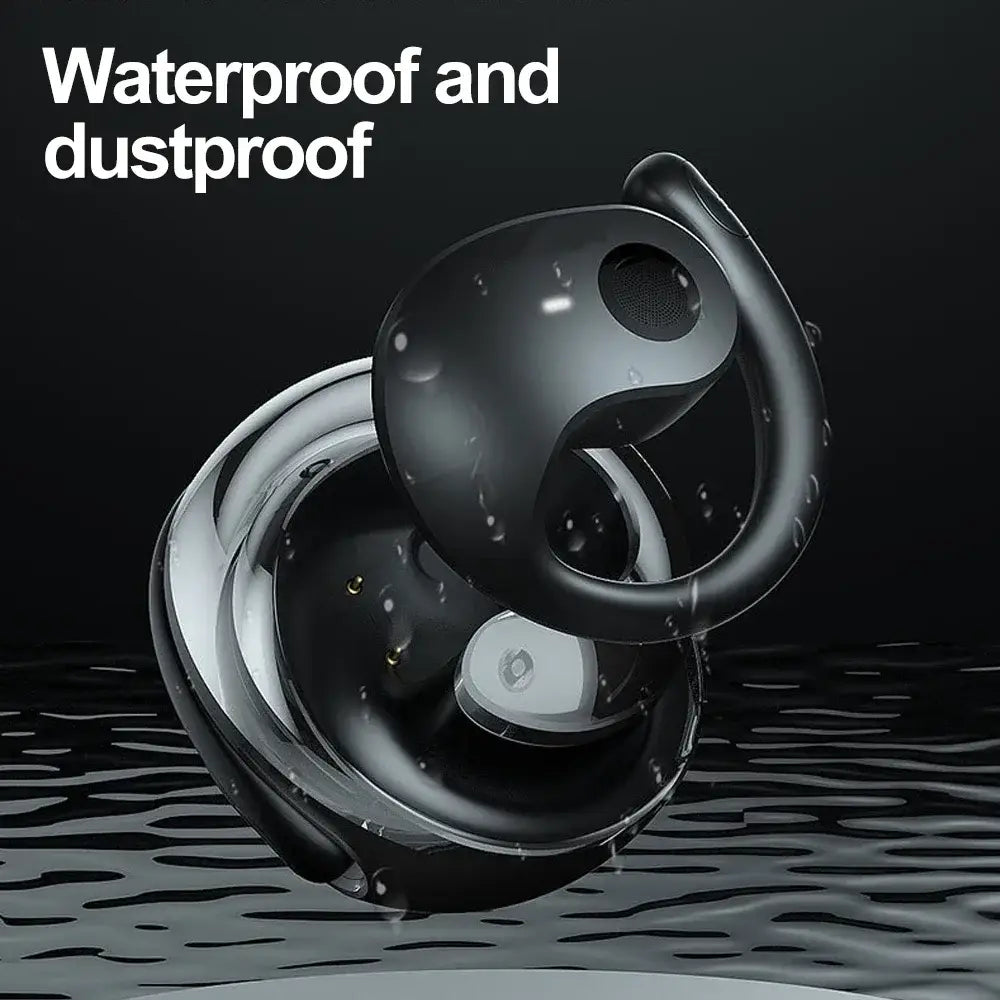 outdoor sport dustproof Noise reduction wireless bluetooth 5.3 comfort earhook earbuds earphones