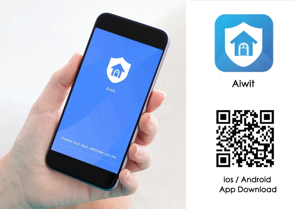 EKEN V7 HD 1080P Smart WiFi Video Doorbell Camera Visual Intercom Night vision IP Door Bell Wireless Security