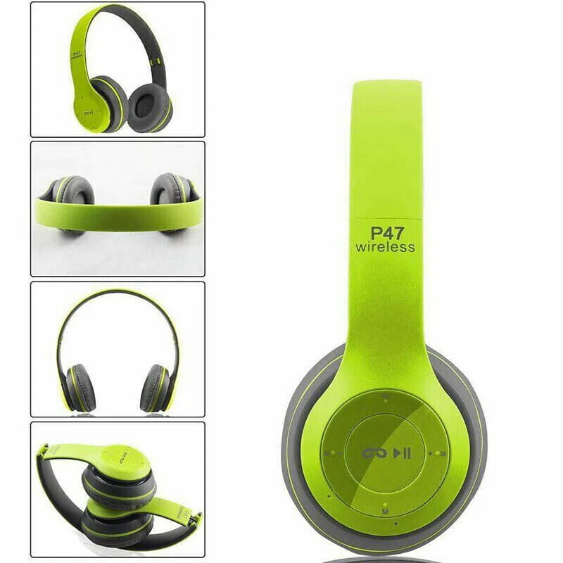 Multifunctional Wireless Stereo Bluetooth Headphone MP3 Player FM Radio Headset for iOS Android Men Women