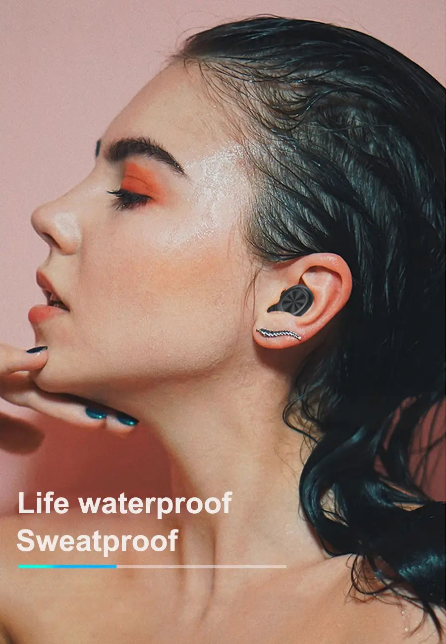 B9 Bluetooth Earphone Metal Matte Wireless Headphones TWS 5.0 Touch Earphones 8D Stereo Earbuds Noise Cancelling Caller