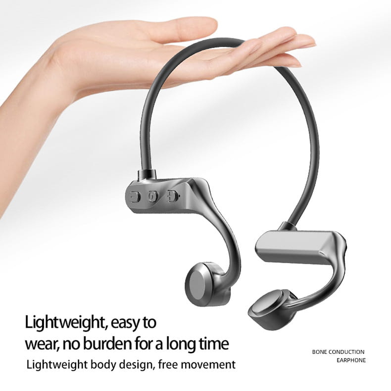 K69 Bone Conduction Bluetooth Headphones In-ear Wireless Sports