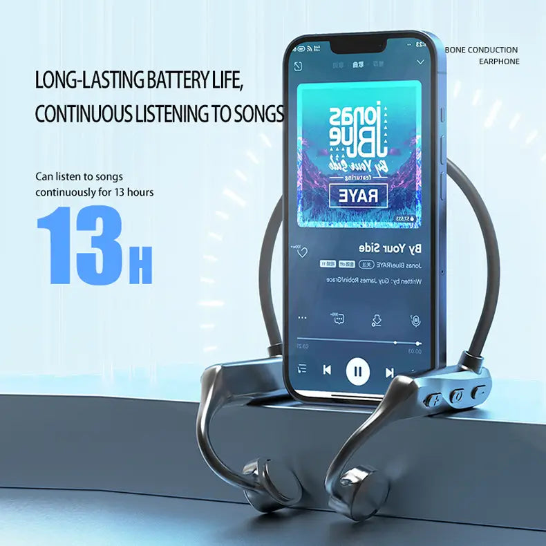 K69 Bone Conduction Bluetooth Headphones In-ear Wireless Sports