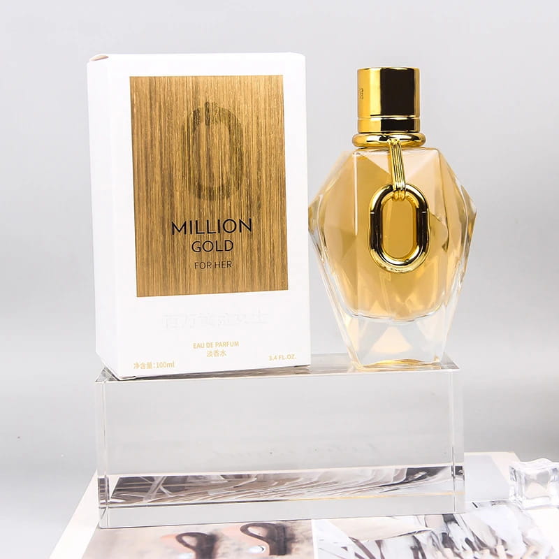 Million Gold For Her Women Perfume Edp Long Lasting Oriental Rose & Patchouli Luxury Oud Woody Notes Blossom Pheromone