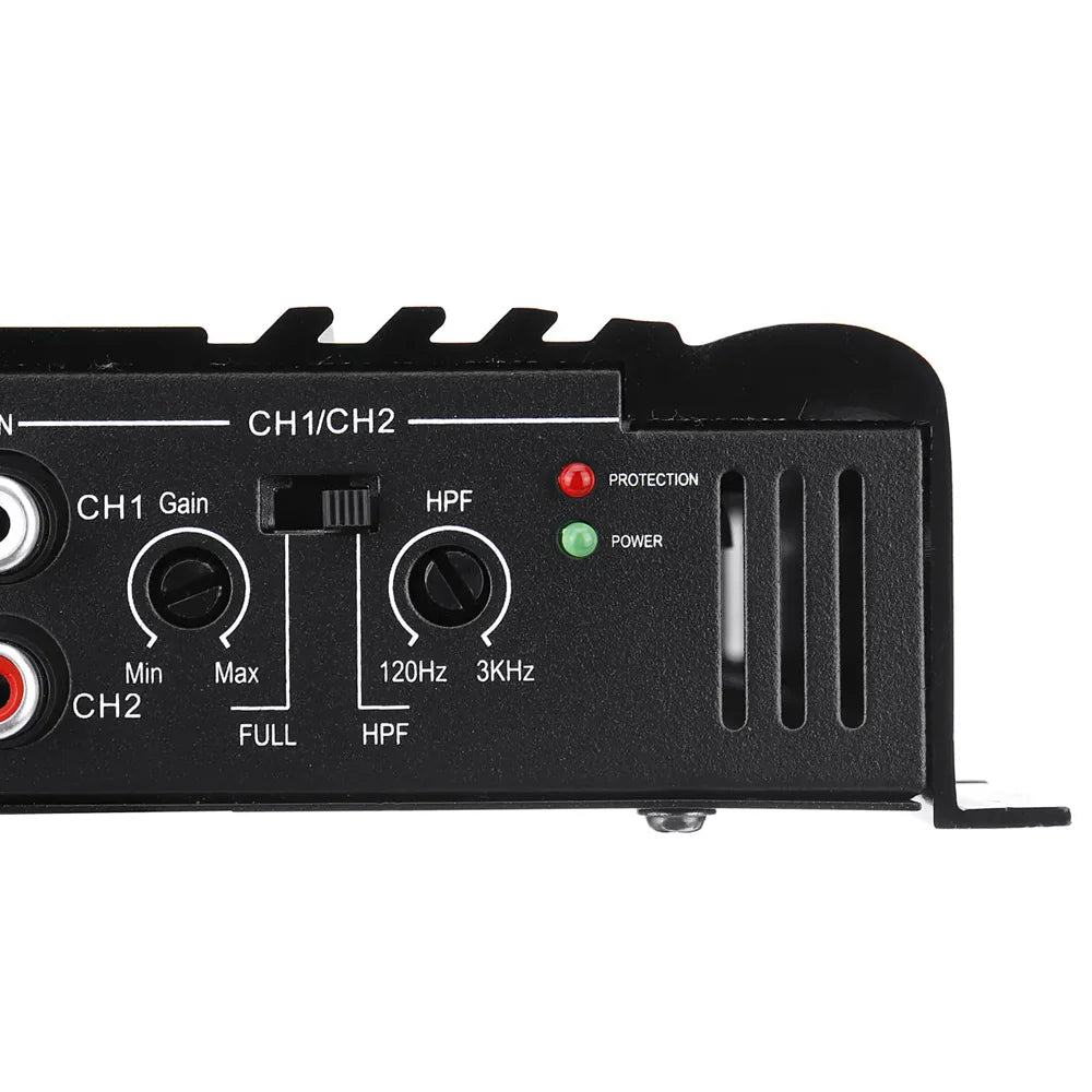 SK-790.4 Car Power Amplifier 4-Channel Class A/B Digital Stereo Surround Passive Subwoofer 12V Audio Player Max 7900W