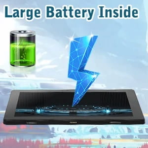 Frunsi Standalone Drawing Tablet Pad with Screen No Computer PC Needed Android 13 10 Inch IPS HD Monitor Display WIFI