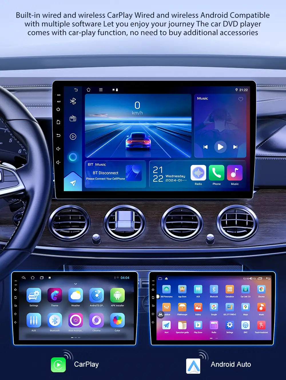 Android 16 Car DVD For Hyundai I20 2010 2012 2013 2014 Auto