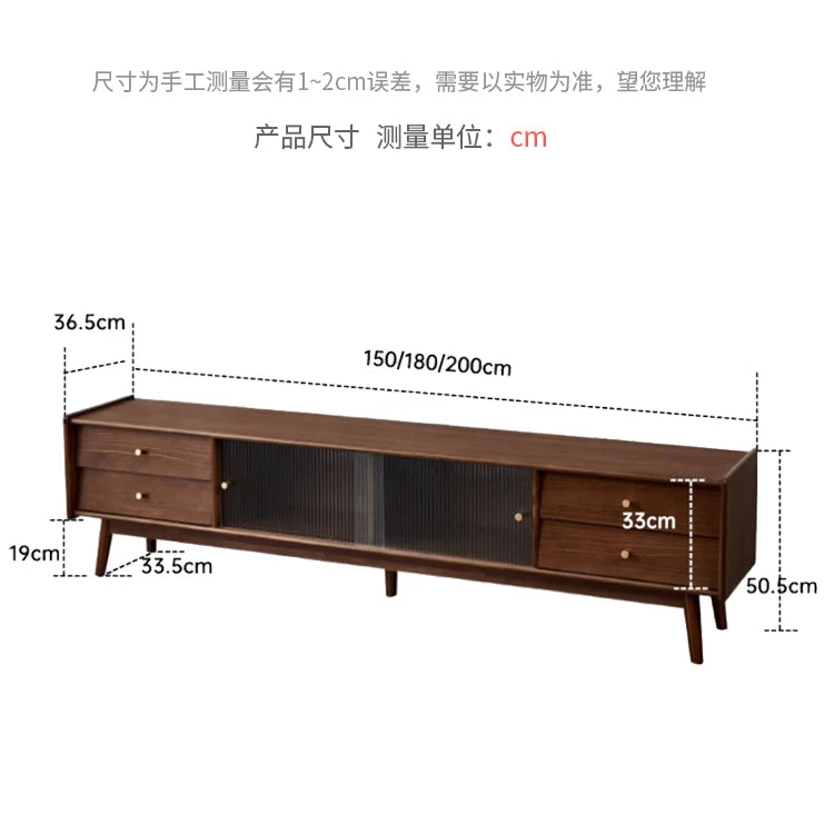 Simple Trendy Tv Stand Mid Century Metal Handles Retro Luxury With Drawers Classic Mobiletto Porta Room Furniture