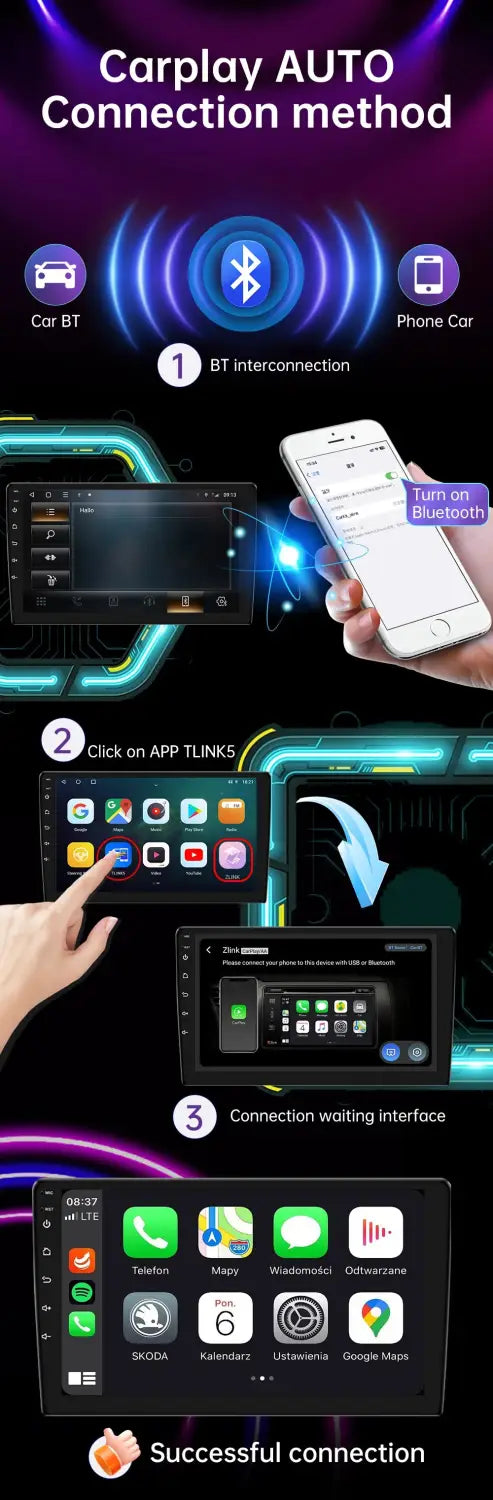 7/9/10 inch Universal Android 13 Car Radio 32G/64G