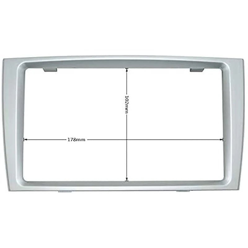 2Din Car DVD Radio Fascia Frame Dashboard Panel Mount Installation Adapter Trim Kit for PEUGEOT 308/408 Styling