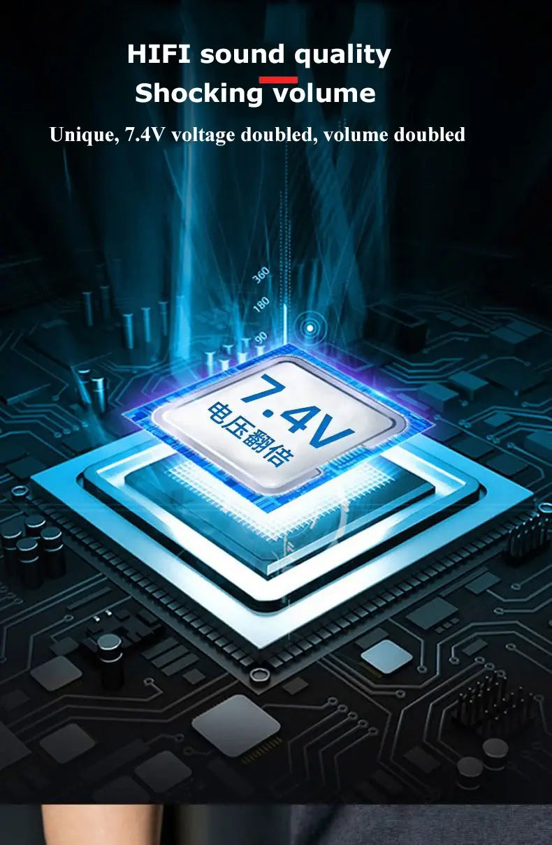 Portable FM Mini Radio Dual Antenna Pocket Receiver Bluetooth 5.0 Speaker TF Card Music Player with LED Flashlight