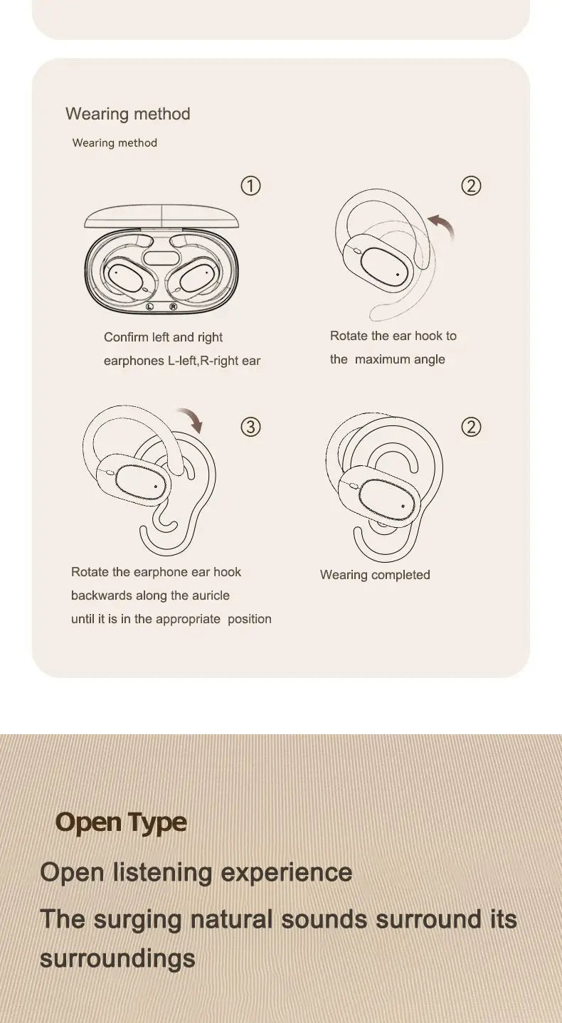 Innovative TWS Bluetooth Earbuds - Berlin Voice OWS