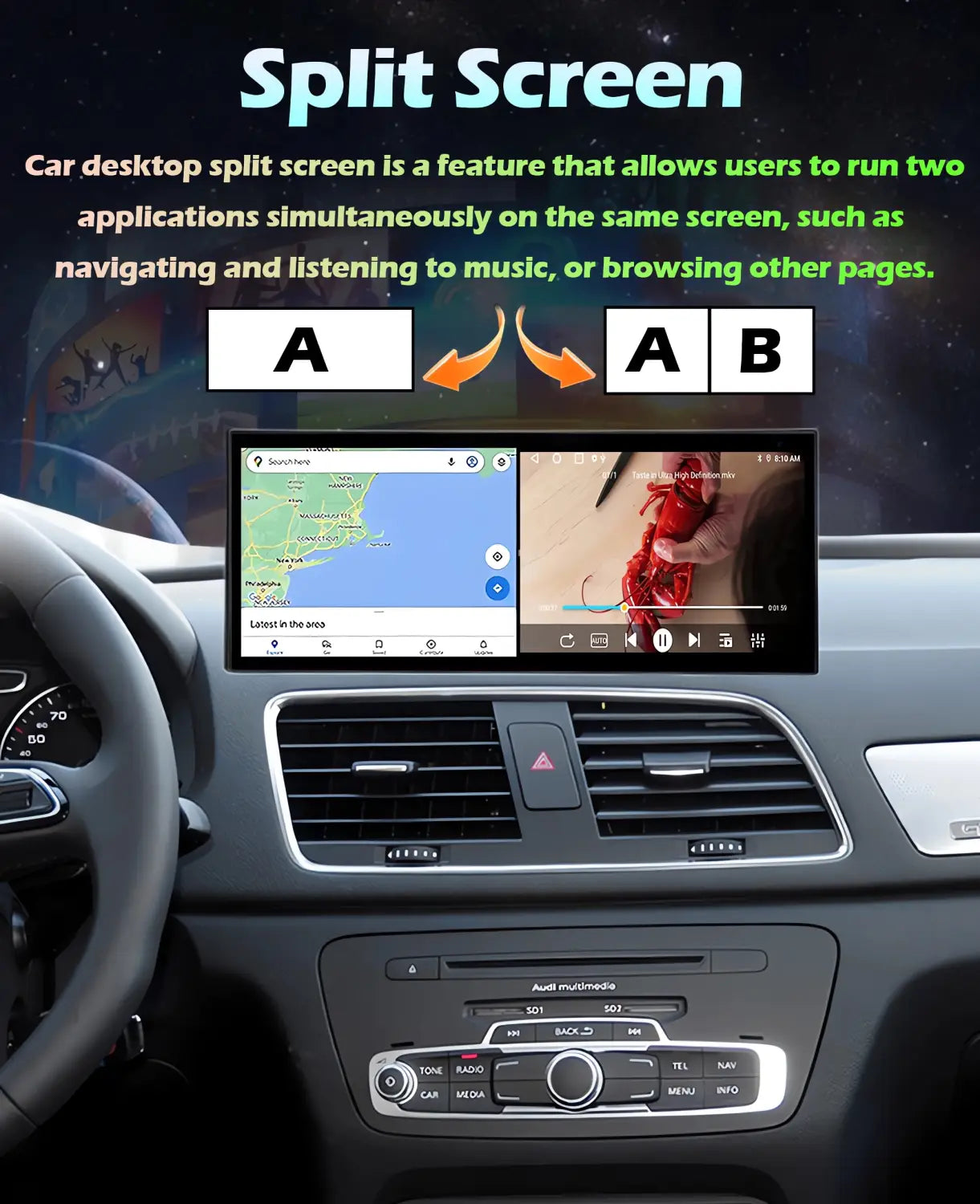 GPS Navi Car Video Multimedia Radio Player Android 16