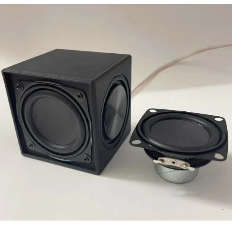 Subwoofer Passive Speaker 4 Ohm 10-15W Dual Diaphragm Waterproof Computer Music for Power Amplifier