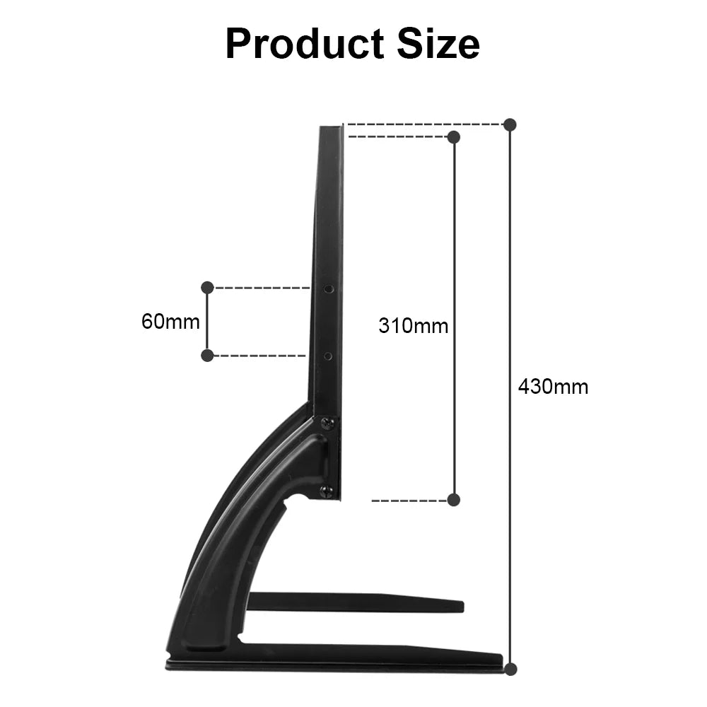 TV Bracket For 14-32 inch 32-75inch Universal Fixed Stand Holder Table Top Pedestal Legs