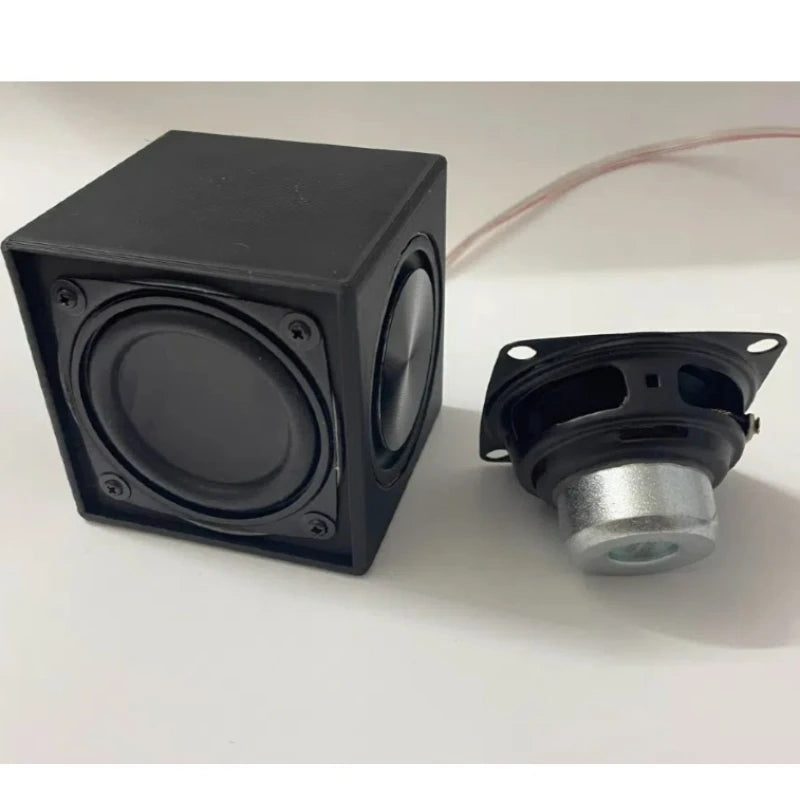 Subwoofer Passive Speaker 4 Ohm 10-15W Dual Diaphragm Waterproof Computer Music for Power Amplifier